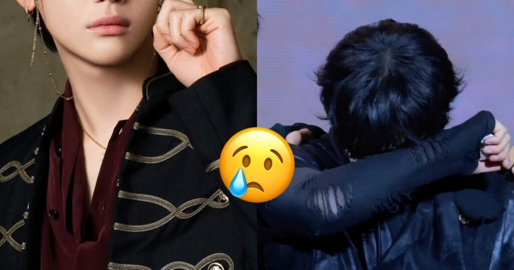 Sick Male Idol Takes The Stage In Tears, Fans Left Emotional