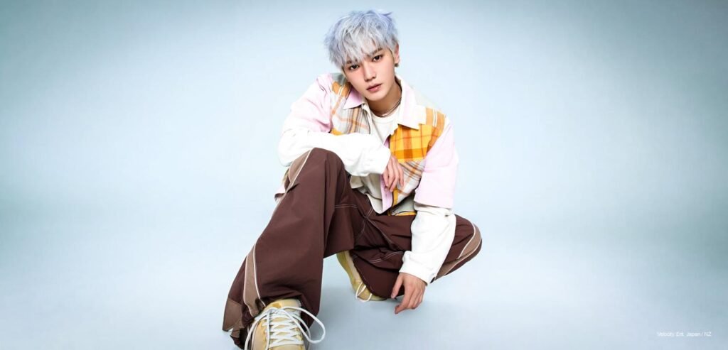 Lee Taeyong in concept photo for his 2026 solo album era, styled in structured monochrome