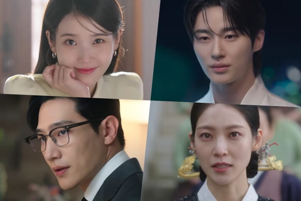 Watch: IU And Byeon Woo Seok Push For Their Contract Marriage Despite Noh Sang Hyun And Gong Seung Yeon's Opposition In "Perfect Crown" Teaser