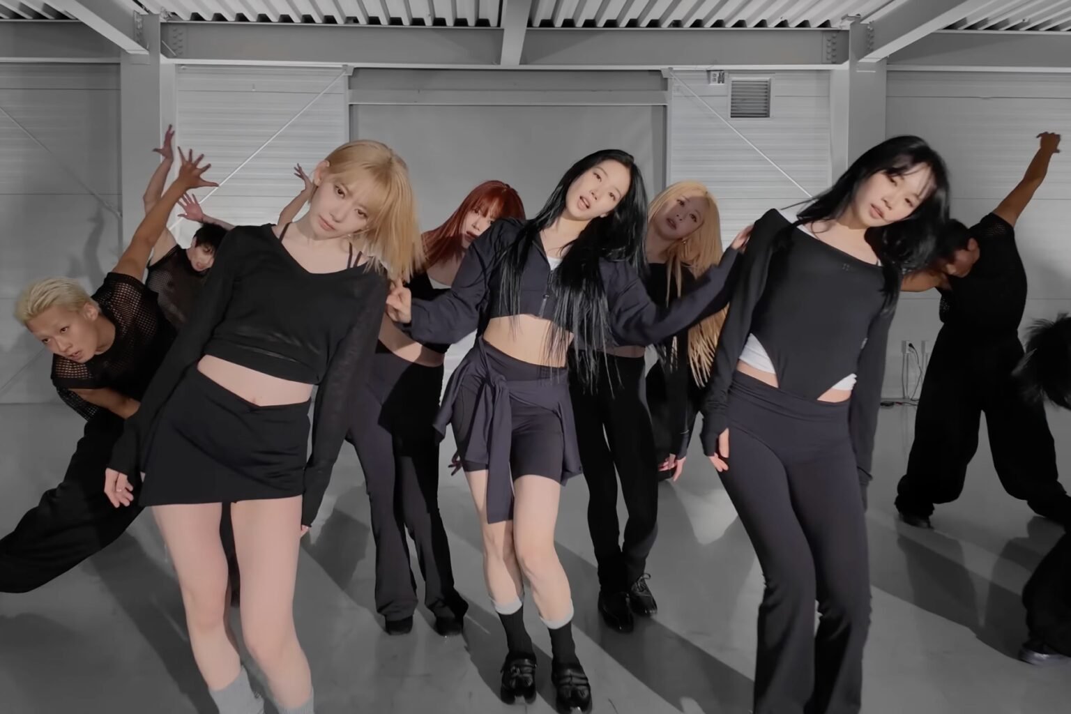 Watch: LE SSERAFIM Takes Headbanging Seriously In New "CELEBRATION" Dance Practice Videos