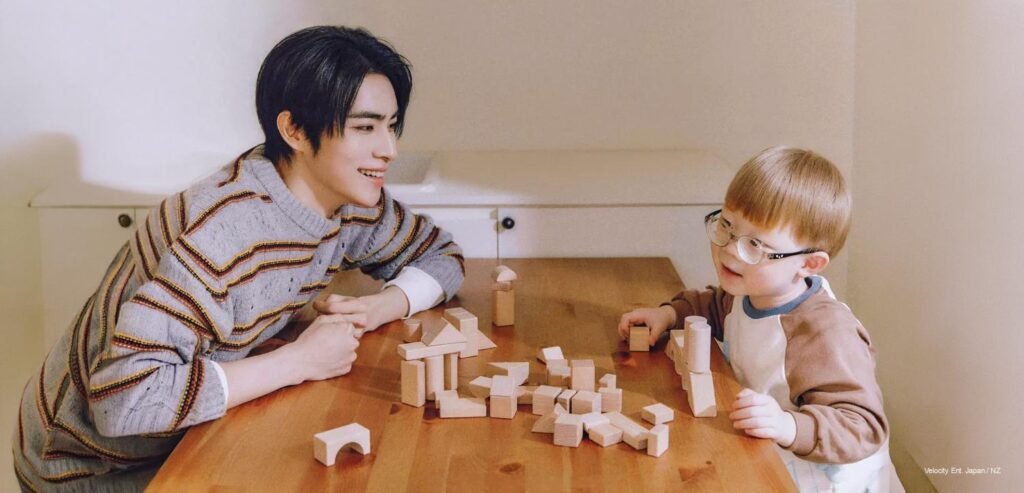 Xiaojun WayV NCT main vocalist in editorial fashion portrait, WAVES Magazine April 2026 cover story