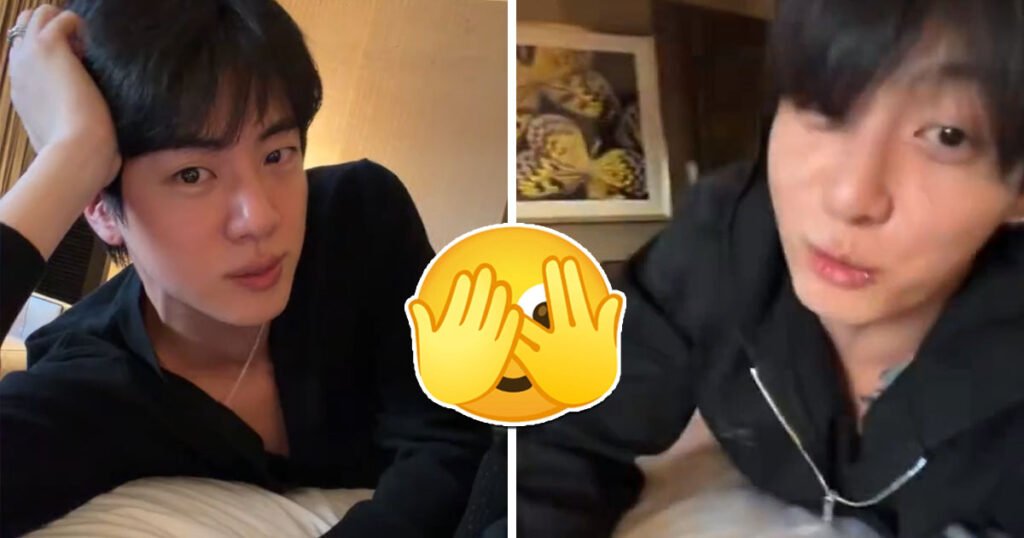 BTS’s Jin Accidentally Flashes Drunk Jungkook While Trying To Stay Modest BTS's Jin Accidentally Flashes Drunk Jungkook While Trying To Stay Modest