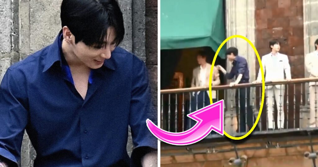 BTS's Jungkook Flees From His Nemesis At Mexico's National Palace