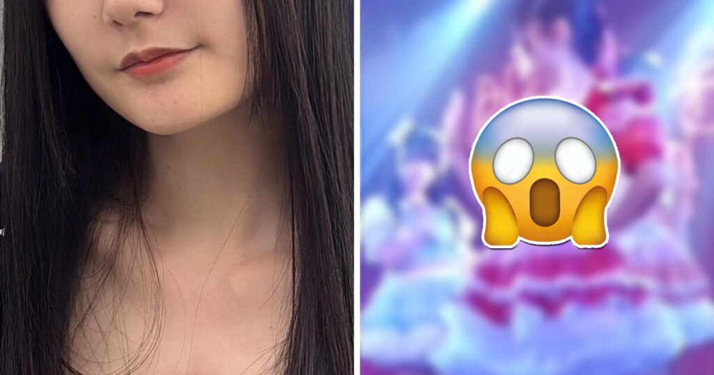 Girl Group Idol's Bra Slips Off During Concert