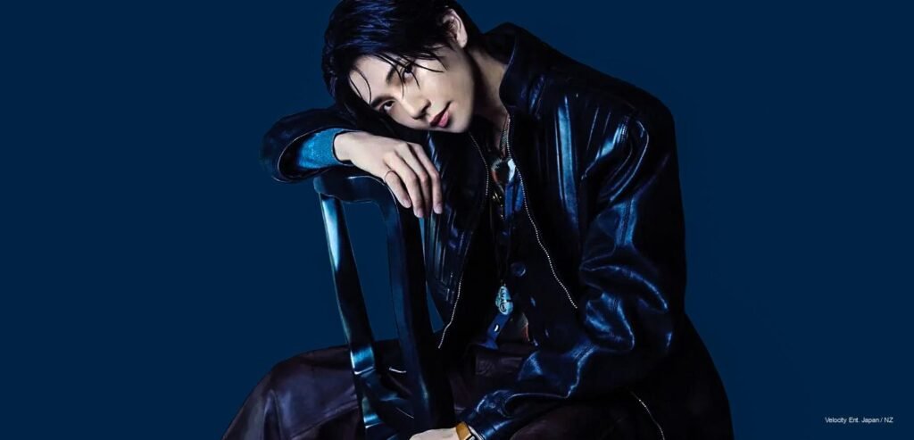 Joshua SEVENTEEN Vogue Singapore June 2026 SEVENTEEN's Joshua on Vogue Singapore June 2026 cover wearing Onitsuka Tiger styling during Embody pictorial shoot