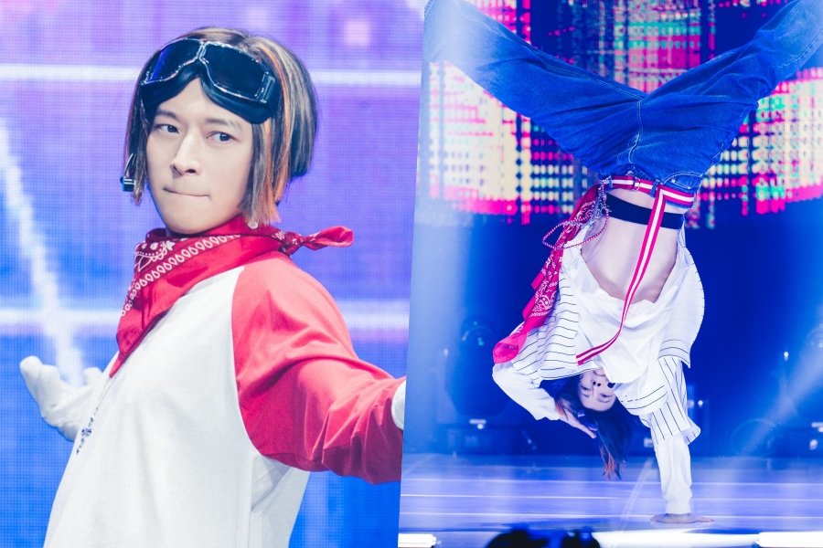 Kang Dong Won Shows Off Powerful Dance Moves As An Idol Group's Dance Machine In “Wild Sing”