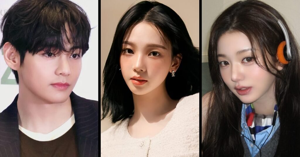 Latest "Proof" BTS's V Is Dating IVE's Wonyoung Linked To aespa Karina's Previous Relationship