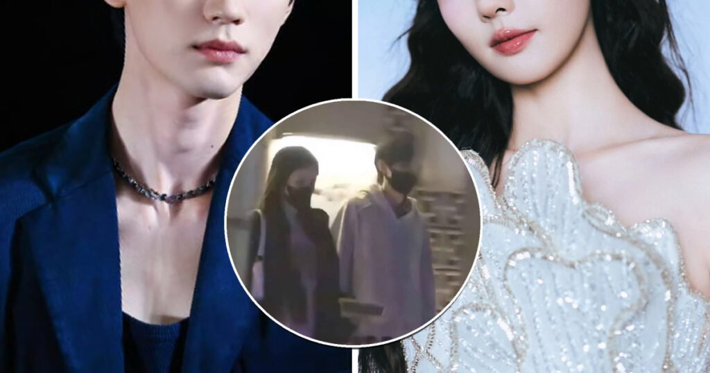 Male Idol-Actor And Actress Filmed On "Date" By Paparazzi