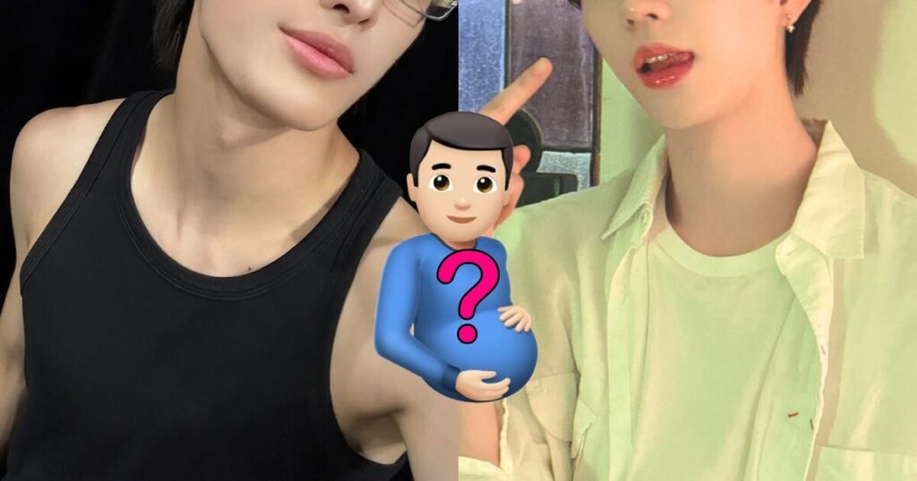 Male K-Pop Idol Raps About Another Male Idol Being Pregnant...For Some Reason 