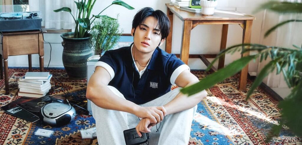 SEVENTEEN's Mingyu on W Korea May 2026 digital cover wearing Marithé + François Girbaud denim editorial fashion editorial K-pop