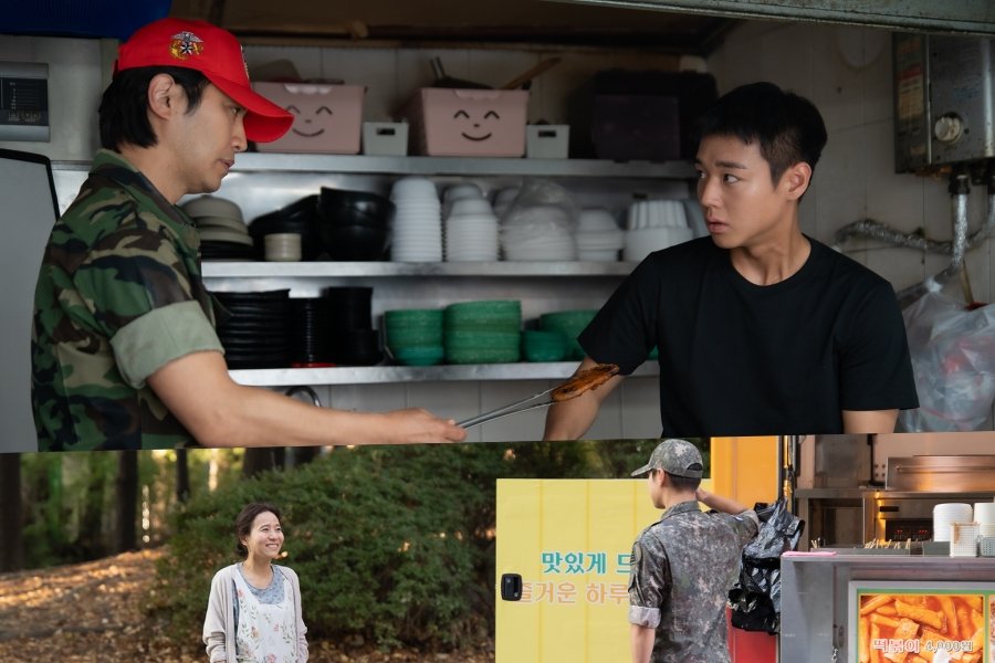Park Ji Hoon Seeks Jin Goo’s Help To Save His Mother’s Food Truck Business In “The Legend Of Kitchen Soldier”