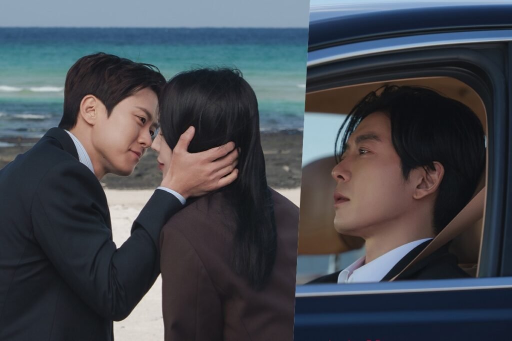 Shin Hae Sun And Gong Myoung Lean In For A Kiss As Kim Jae Wook Watches Bitterly In "Filing For Love"