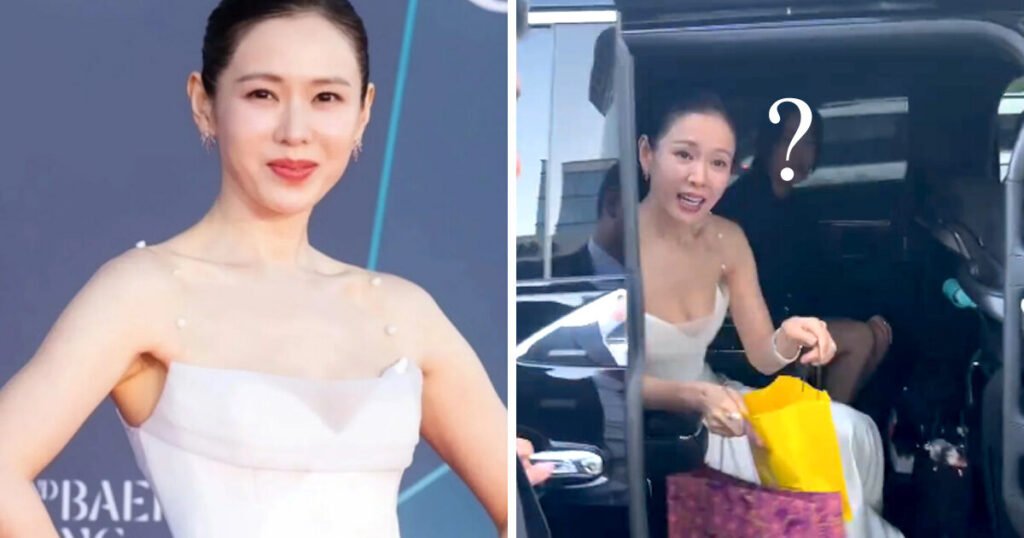 Son Ye Jin Saves A Panicking Fan From Ruining Her Own Day Son Ye Jin Saves A Panicking Fan From Ruining Her Own Day