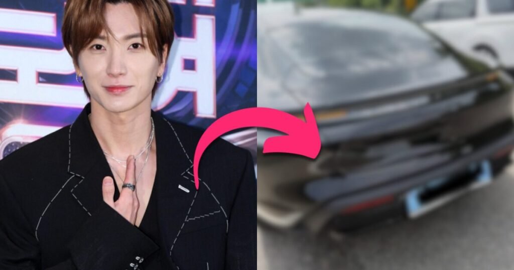 Super Junior's Leeteuk Suffers Serious Accident In Brand-New Porsche, Sustains Injuries
