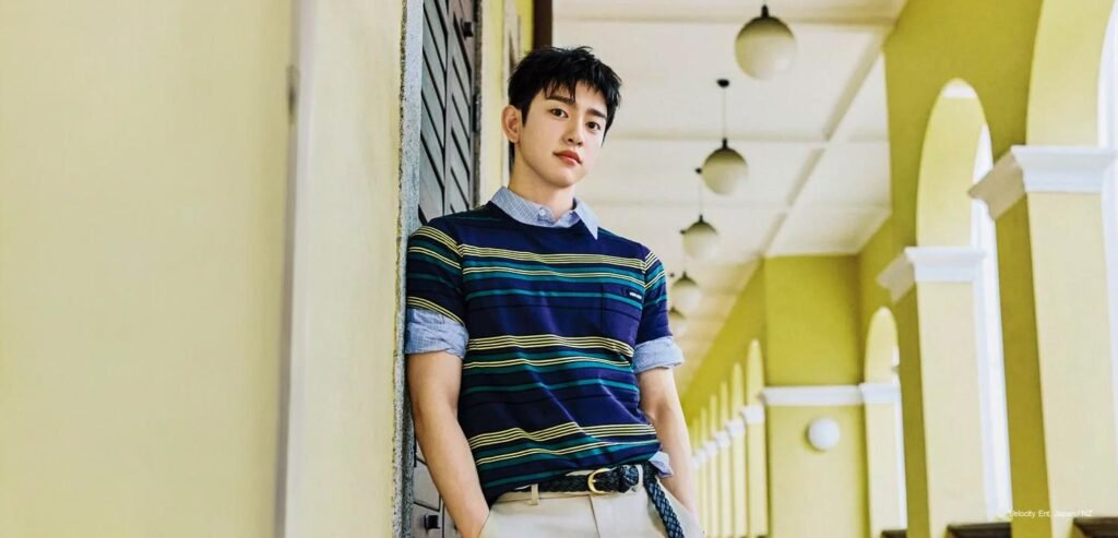 The Art of Being Jinyoung – Cosmopolitan Korea – June 2026 Issue – Kpoppie Park Jinyoung in a structured Maison Margiela blazer for Cosmopolitan Korea June 2026 cover feature, Said and Done era pictorial