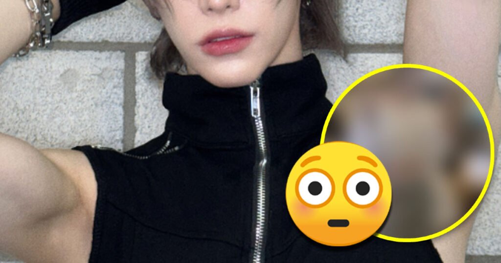 Thirst-Trapping Male K-Pop Idol Shows Off His "Lace Panties" And "Bra"
