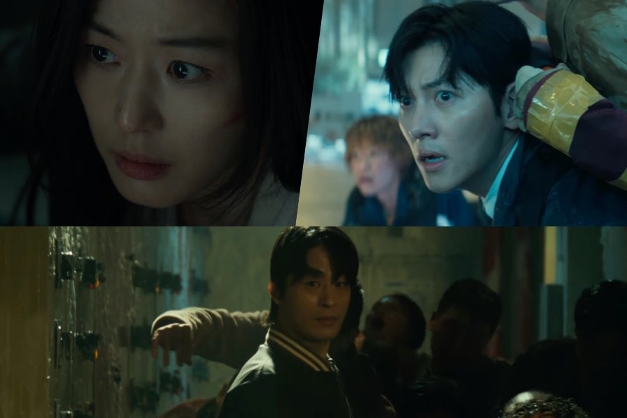 Watch: Jun Ji Hyun, Ji Chang Wook, And More Face Off Against Koo Kyo Hwan In Desperate Fight For Survival In “Colony”