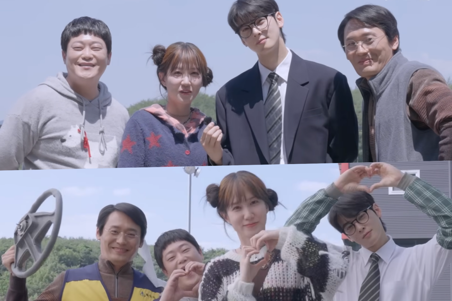 Watch: Park Eun Bin, Cha Eun Woo, Choi Dae Hoon, And Im Seong Jae Showcase Adorable Chemistry For "The WONDERfools" Poster Shoot