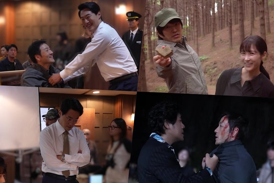 Watch: Park Hae Soo, Jung Moon Sung, And More Are Playful Yet Professional On Set Of “The Scarecrow” Watch: Park Hae Soo, Jung Moon Sung, And More Are Playful Yet Professional On Set Of "The Scarecrow"