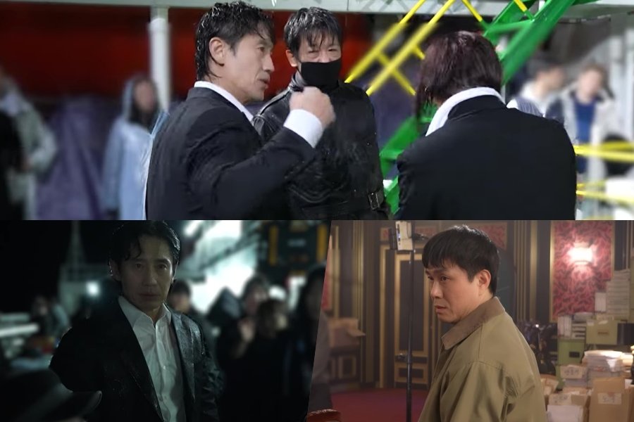 Watch: Shin Ha Kyun, Oh Jung Se, And Heo Sung Tae Bring Intense Action To Life In “Fifties Professionals” Making-Of Video
