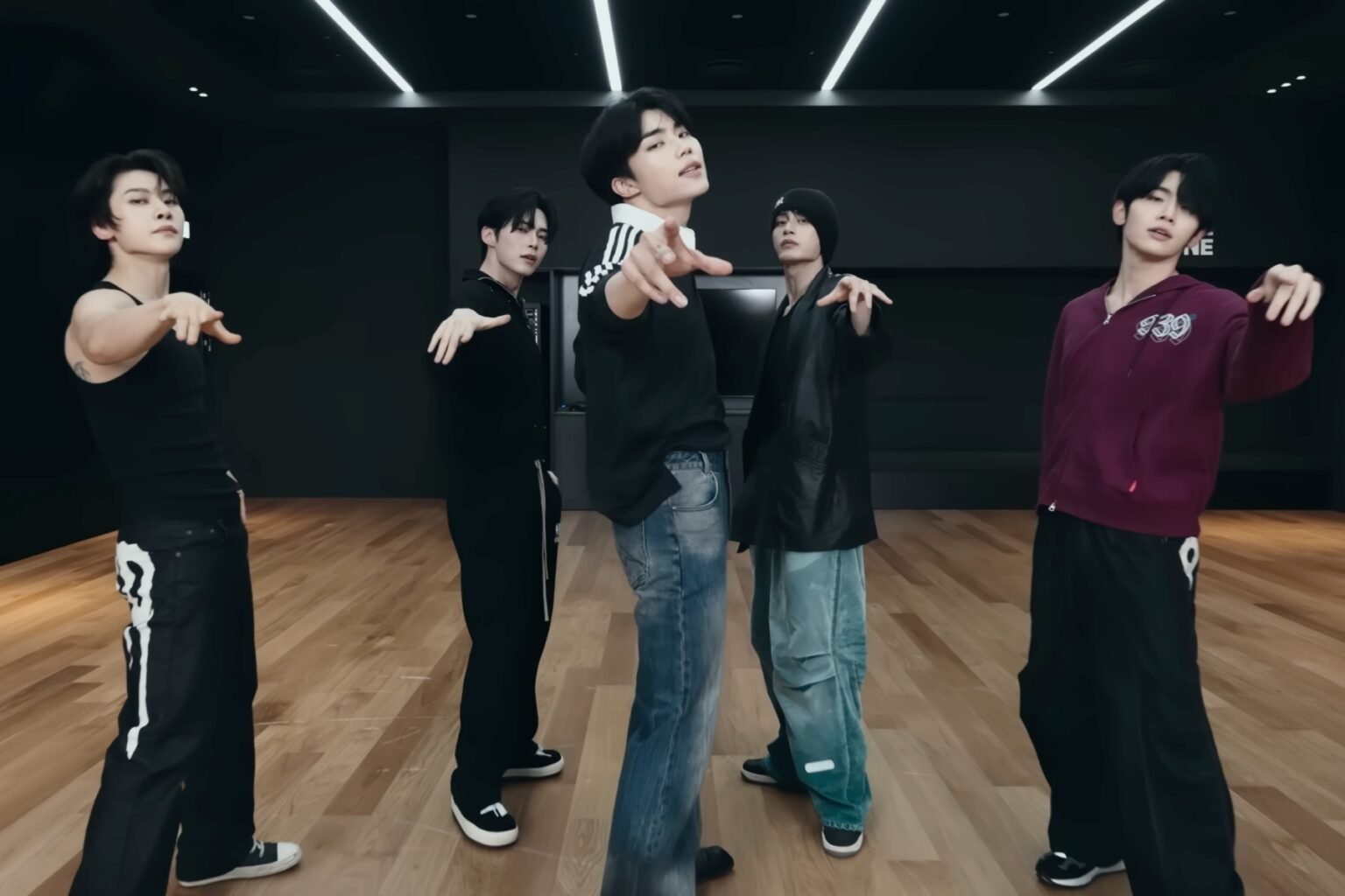 Watch: ZEROBASEONE's Moves Are Sharp And Synchronized In New "TOP 5" Dance Practice Videos