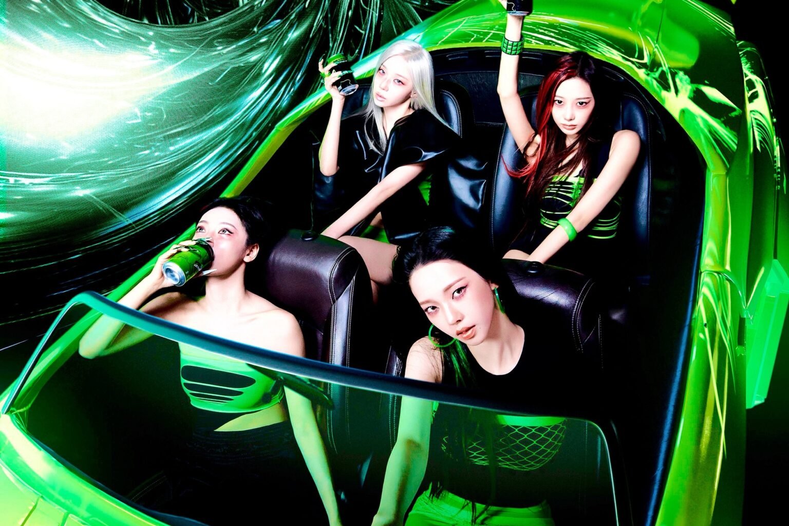 Watch: aespa Gets Into A Car Crash In Eye-Catching Teasers For "LEMONADE" Comeback