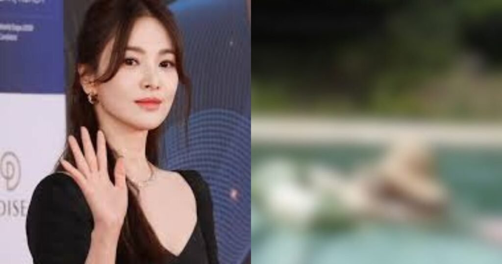 Actress Song Hye Kyo Reveals Rare Swimsuit Pictures