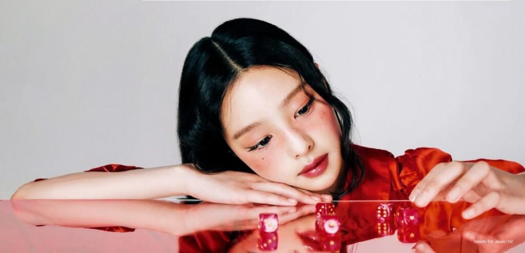 Nahyun and Arin of Atheart photographed in high-fashion editorial looks — structured Maison Margiela tailoring and deconstructed Comme des Garçons — for the Beauty+ Magazine digital cover, June 2026, Seoul.