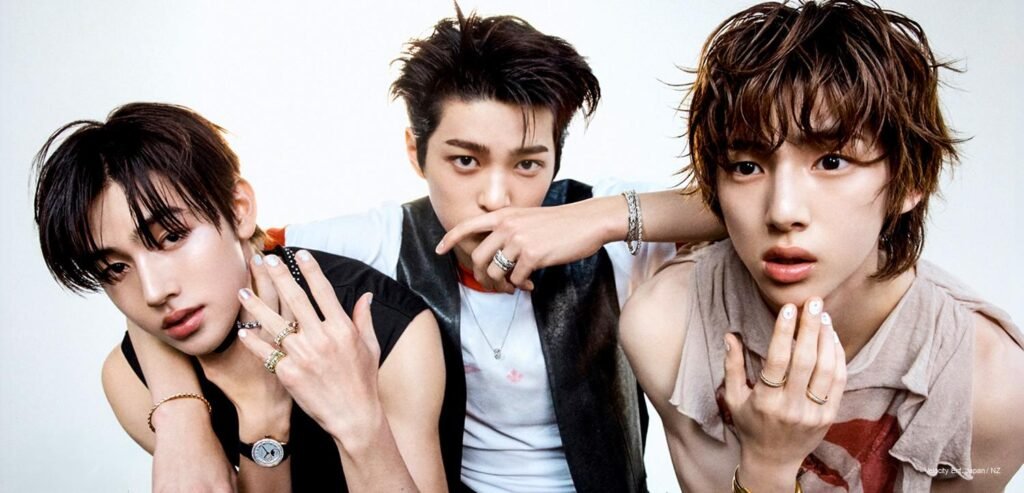 CORTIS pose for W Korea June 2026 digital cover in a high-fashion K-pop editorial.