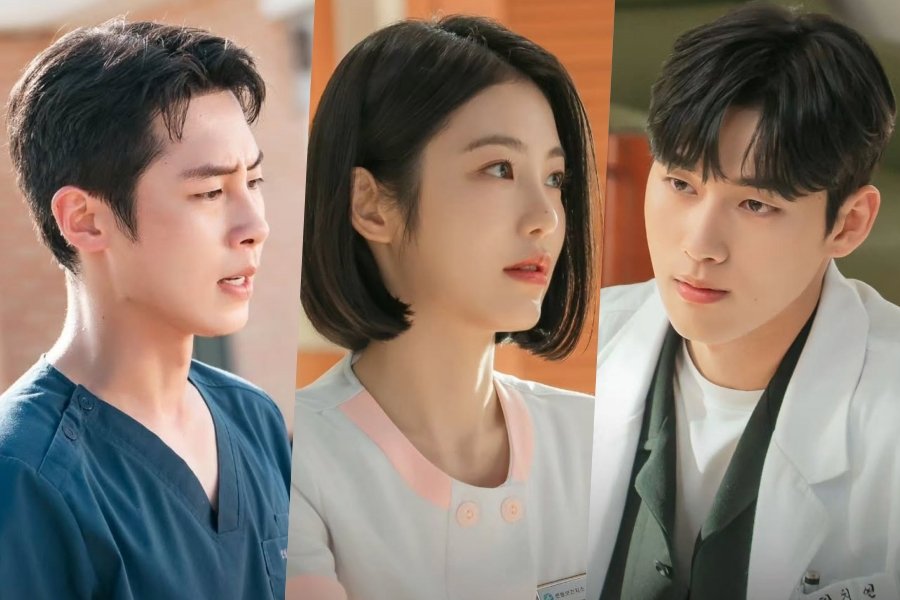 “Doctor On The Edge” Hints At The Start Of A Love Triangle Between Lee Jae Wook, Shin Ye Eun, And Hong Min Ki