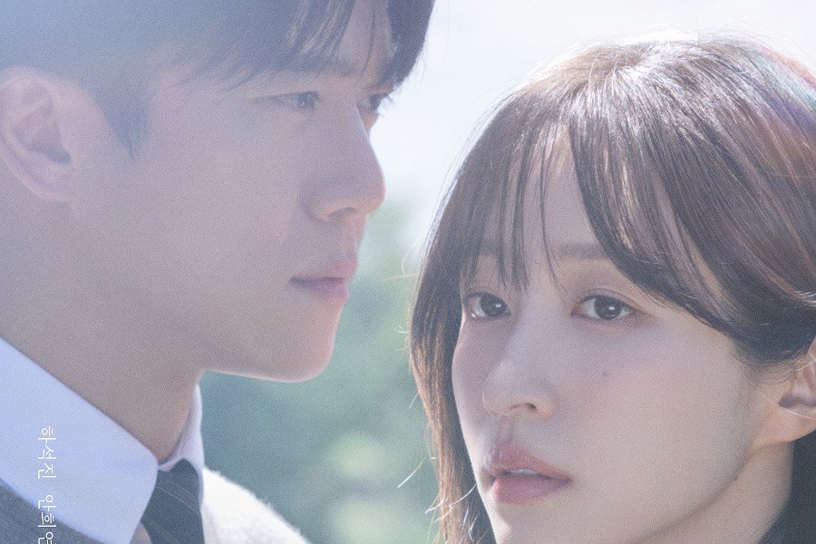 Ha Seok Jin And Hani Stand Together But Remain Worlds Apart In "Love On The Menu" Posters