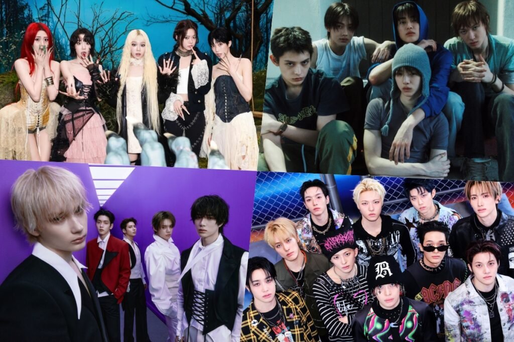 LE SSERAFIM, CORTIS, TXT, xikers, ITZY, BTS, ILLIT, ENHYPEN, Stray Kids, And More Sweep Top Spots On Billboard World Albums Chart