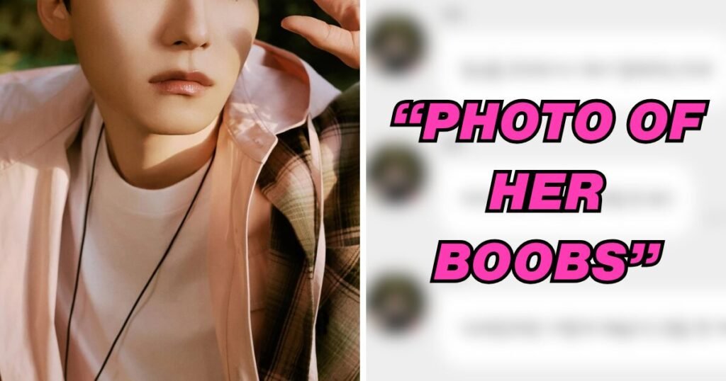 Male Idol Reacts To Fans' "Provocative Profile Pictures" On Messaging App