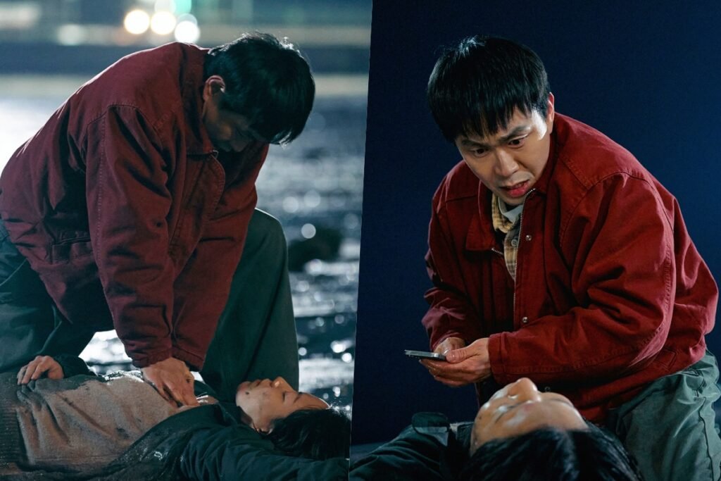 Oh Jung Se Stumbles Upon An Unconscious Kim Shin Rok In "Fifties Professionals"