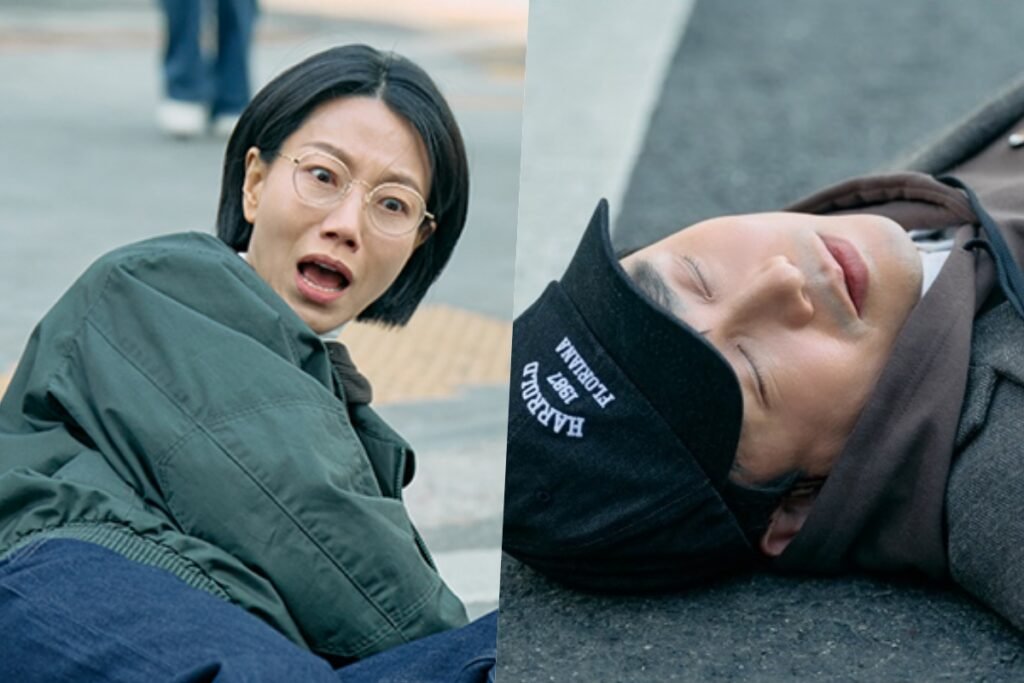 Oh Jung Se Throws Himself In Front Of A Car To Save Kim Shin Rok In "Fifties Professionals"