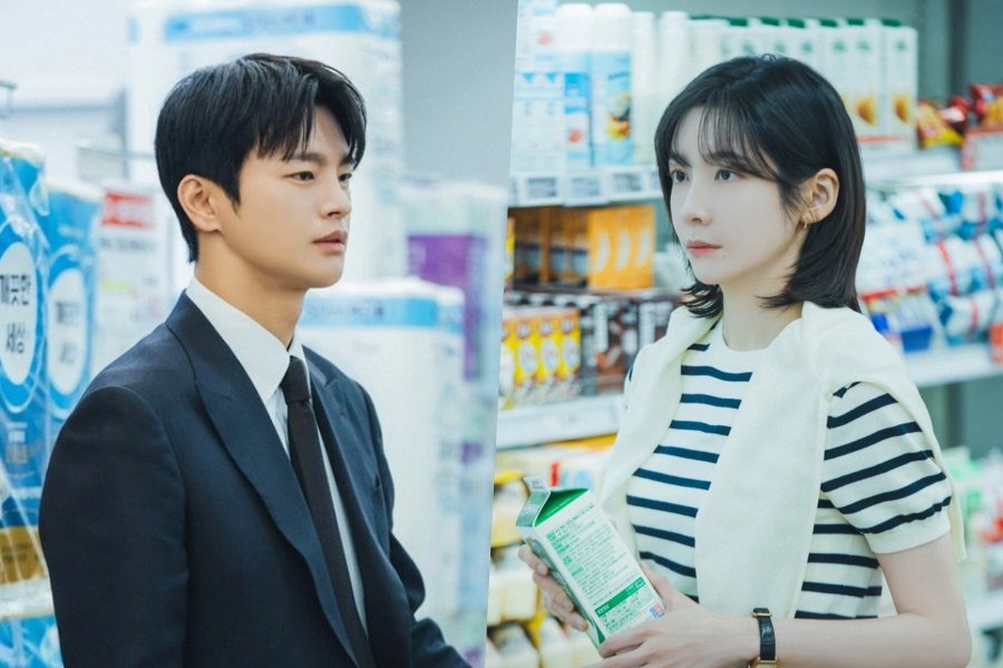 Seo In Guk And Park Ji Hyun Run Into Each Other Outside The Office In “See You At Work Tomorrow!”