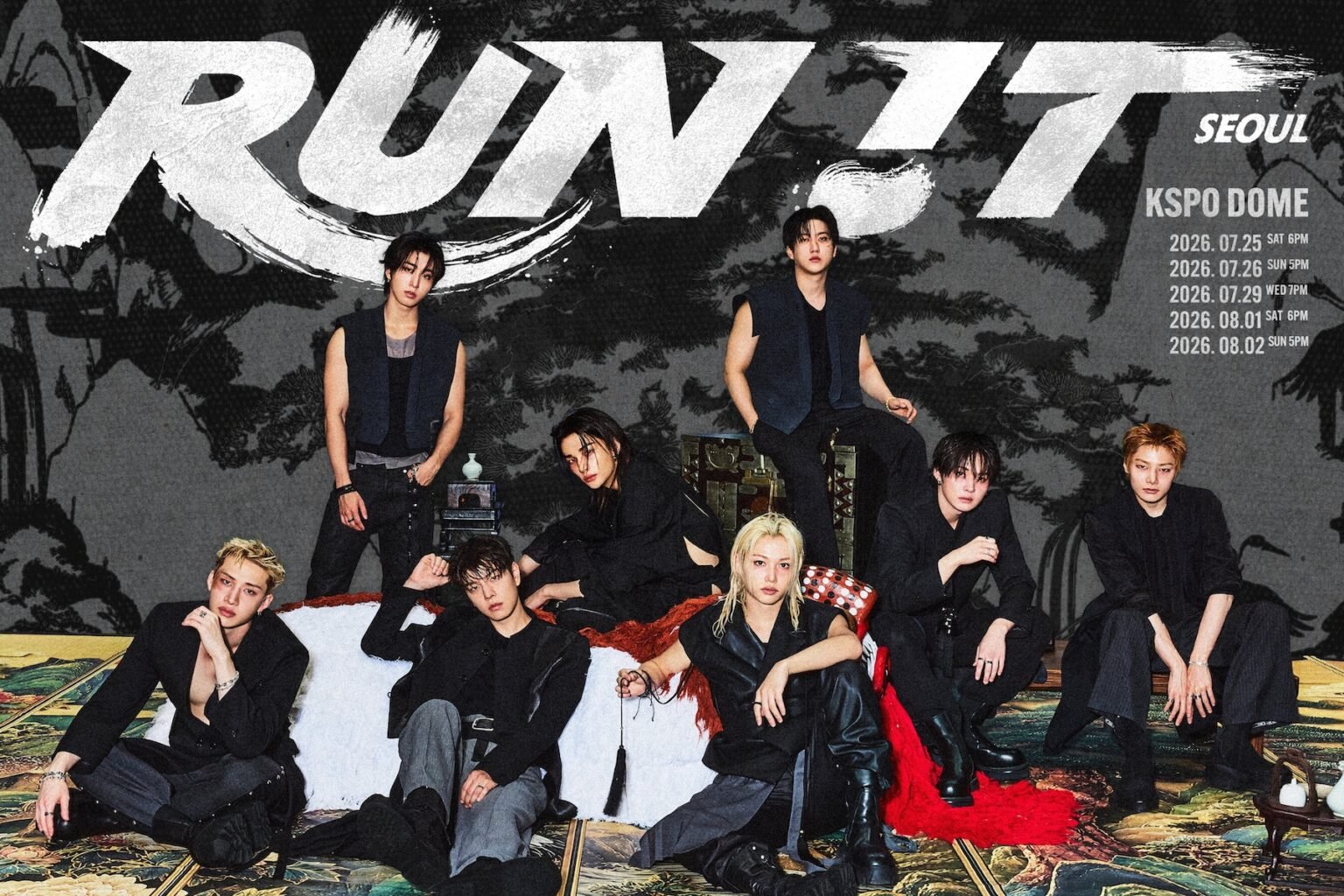 Stray Kids Announces Stops For “RUN IT” World Tour Stray Kids Announces Stops For "RUN IT" World Tour