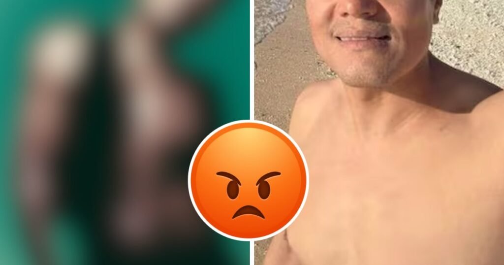 50-Year-Old Male Idol's "Provocative" Half-Naked Photos Spark Outrage