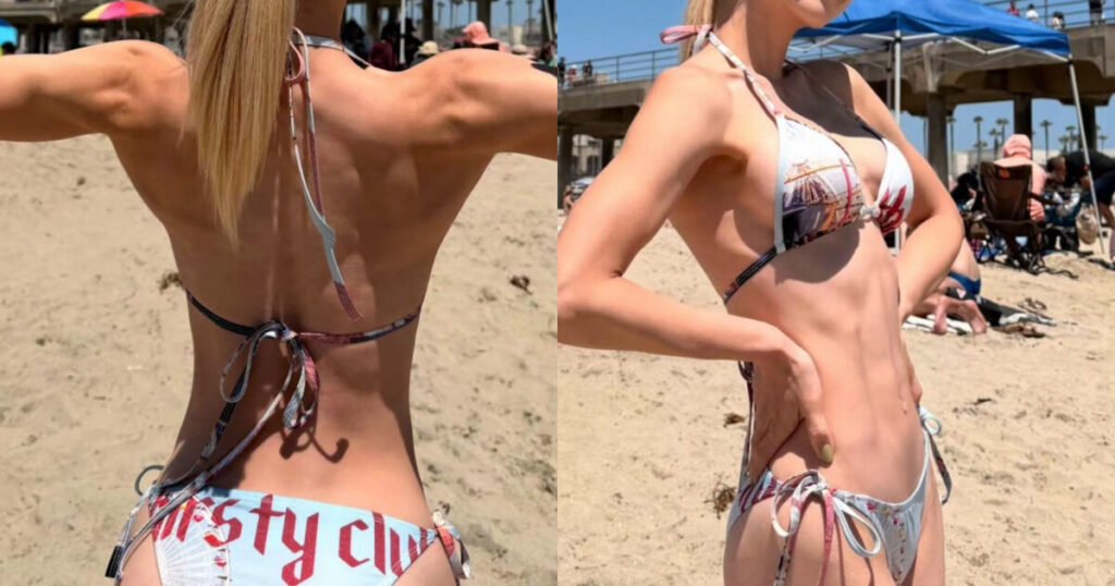 Female Korean Star Impresses With Defined Muscles Female Korean Star Impresses With Defined Muscles