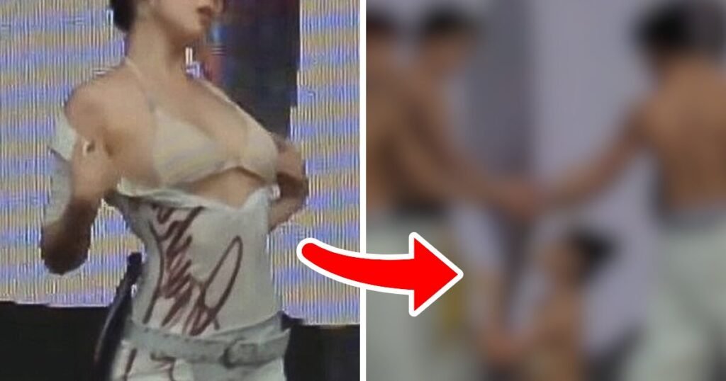 Female Star's Provocative "WATERBOMB 2026" Actions Spark Viral Controversy