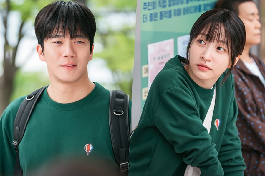 Ha Seok Jin And Hani’s Matching Outfits Lead To A Fateful First Meeting In “Love On The Menu”
