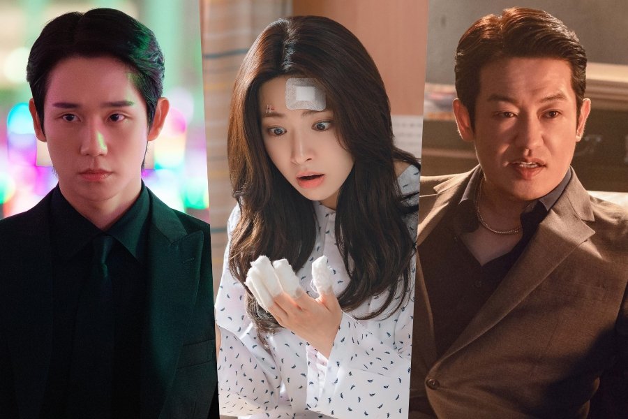 Jung Hae In Tries To Protect Amnesiac Ha Young As Heo Sung Tae Hunts Her Down In “Our Sticky Love”