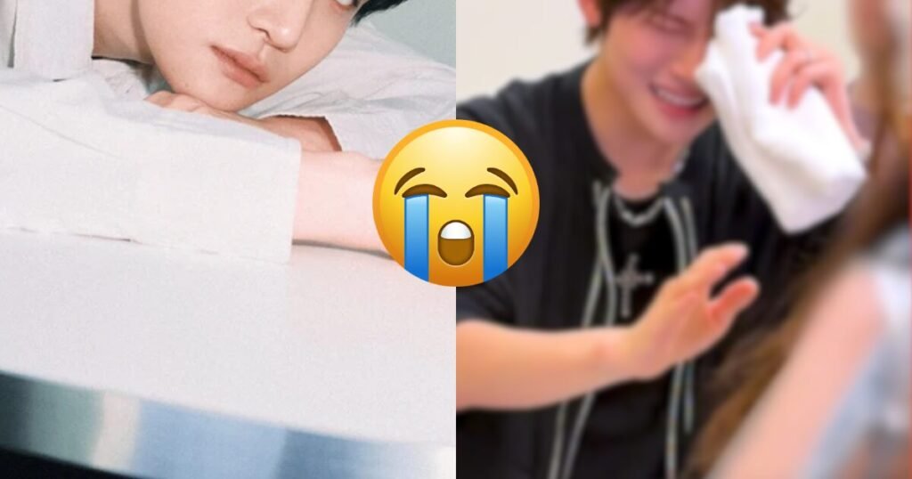 Male Idol Cries During Hi-Touch Event, Breaking Hearts