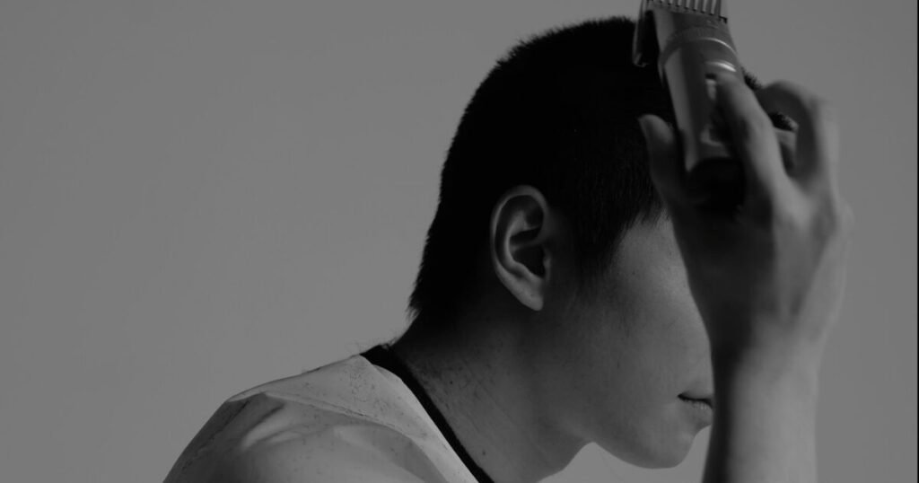 Rising Actor Shaves His Own Head Ahead Of Enlistment