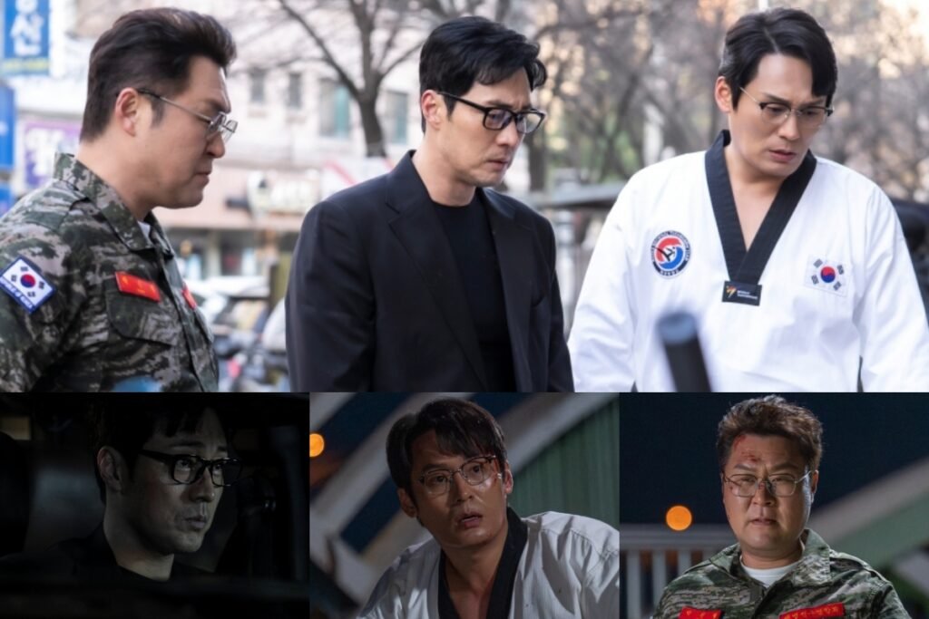 So Ji Sub, Yoon Kyung Ho, And Choi Dae Hoon Join Forces As A Trio In "Agent Kim Reactivated"