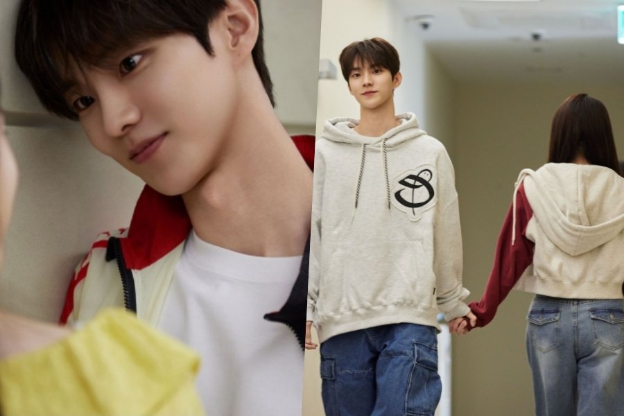 THE BOYZ’s Q And Hwang Ji Ah Hold Hands In Secret In “My Idol, My Debut”