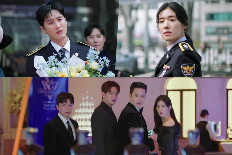 Watch: Ahn Bo Hyun Reunites With His Ruthless Police Academy Instructor Jung Eun Chae In “Flex X Cop 2” Teaser