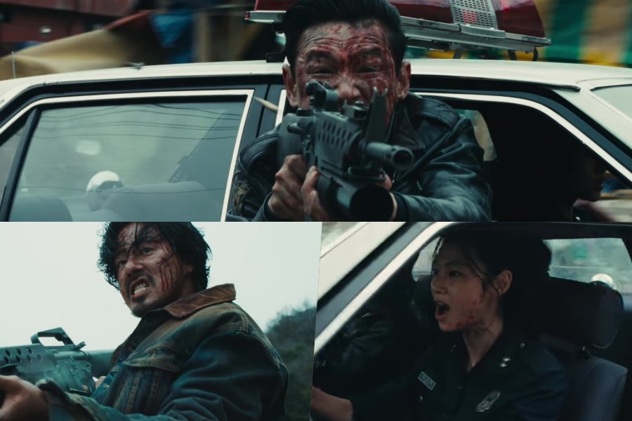 Watch: Hwang Jung Min, Zo In Sung, And Jung Ho Yeon Navigate An Alien Invasion In New Film “HOPE” Trailer