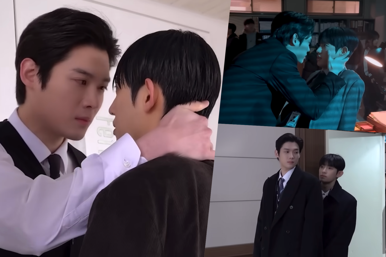 Watch: Kim Yoon Sik And Park Si Woo Perfect Their Chemistry On Set Of “The Prosecutor’s Proposal” Watch: Kim Yoon Sik And Park Si Woo Perfect Their Chemistry On Set Of "The Prosecutor's Proposal"