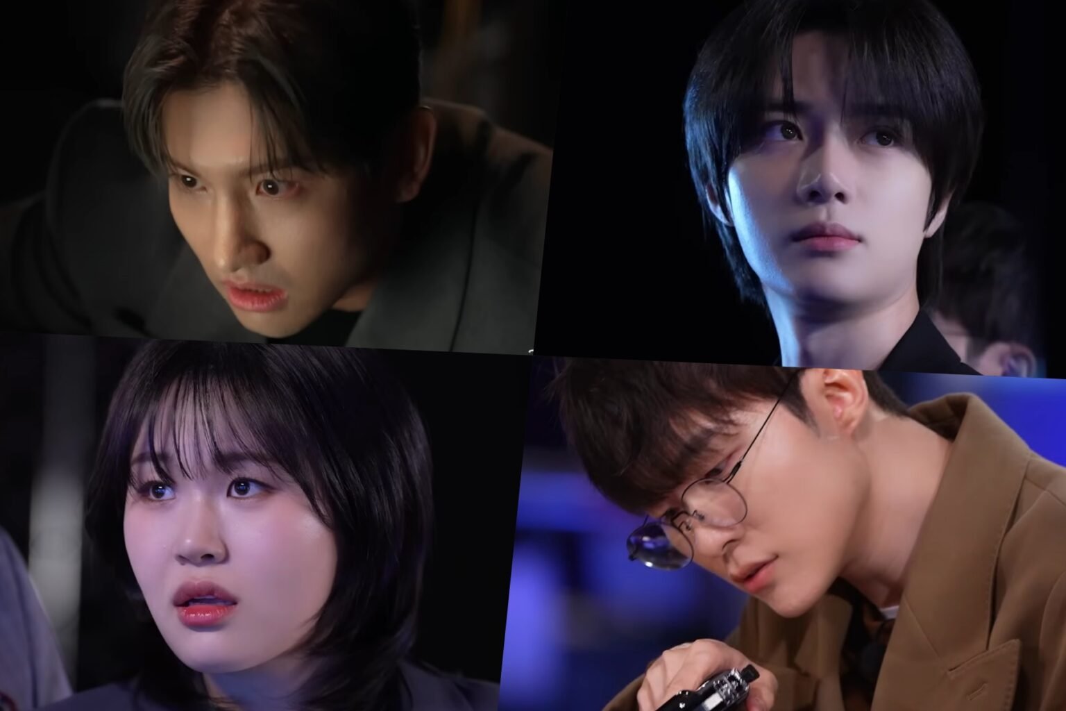 Watch: TVXQ's Changmin, TXT's Beomgyu, And More Join "Murder Club" In New AI-Based Deduction Game Show Teasers